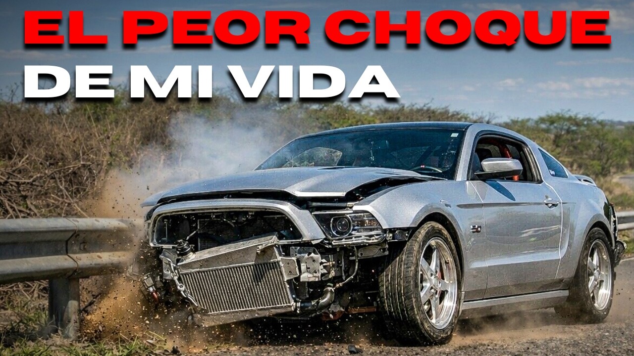 ASÍ FUE EL CHOQUE DEL MUSTANG TWIN TURBO… (VIDEO + ANÁLISIS)