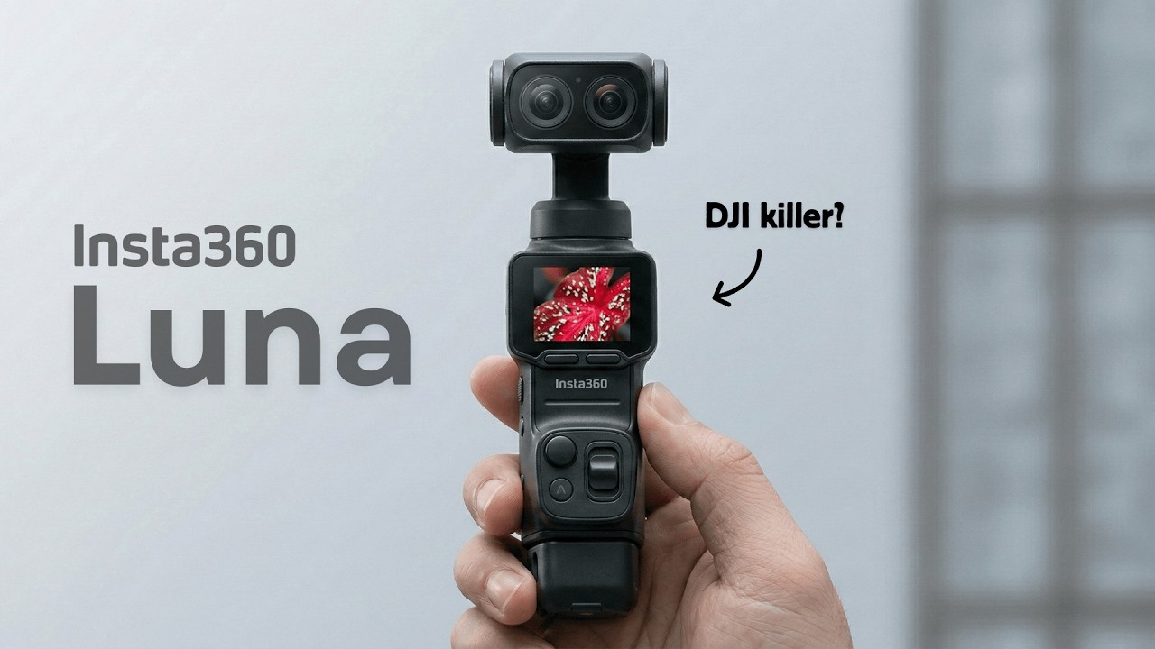 Insta360 Luna — это РЕАЛЬНОСТЬ (первый взгляд)