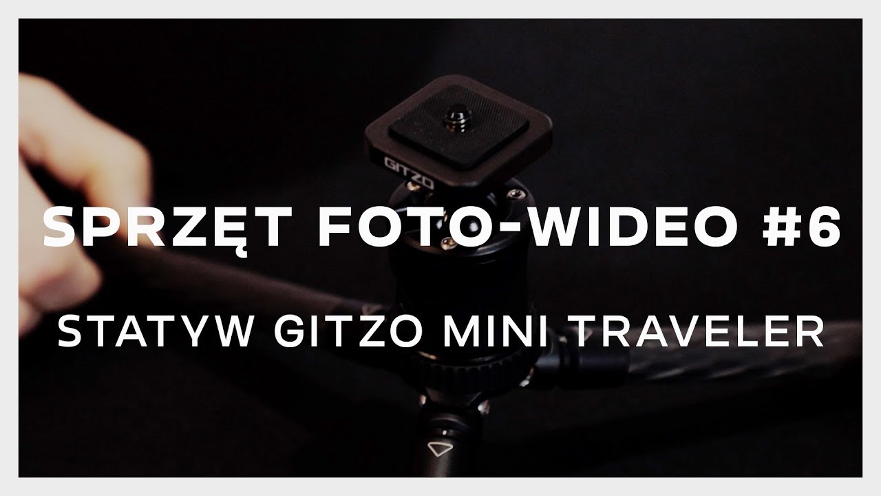SPRZĘT FOTO-WIDEO #6: STATYW GITZO MINI TRAVELER - BIŻUTERIA FOTOGRAFICZNA.