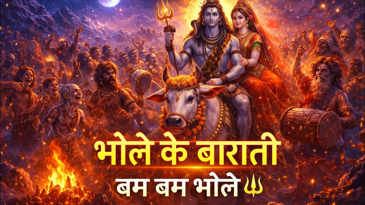  🔱Bhole Ke Baraati | Powerful Shiv Bhajan 2026Har Har Mahadev🌺🙏| @JaiHunumanBhakti108