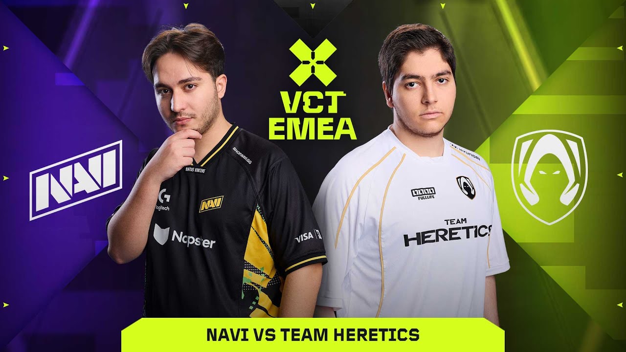 TEAM HERETICS vs NAVI // VCT EMEA - Kickoff 2026
