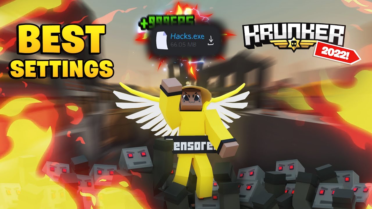 BEST SETTINGS Krunker Season 5! *Turns you into a pro* (MrDaddy Krunker Settings 2022)