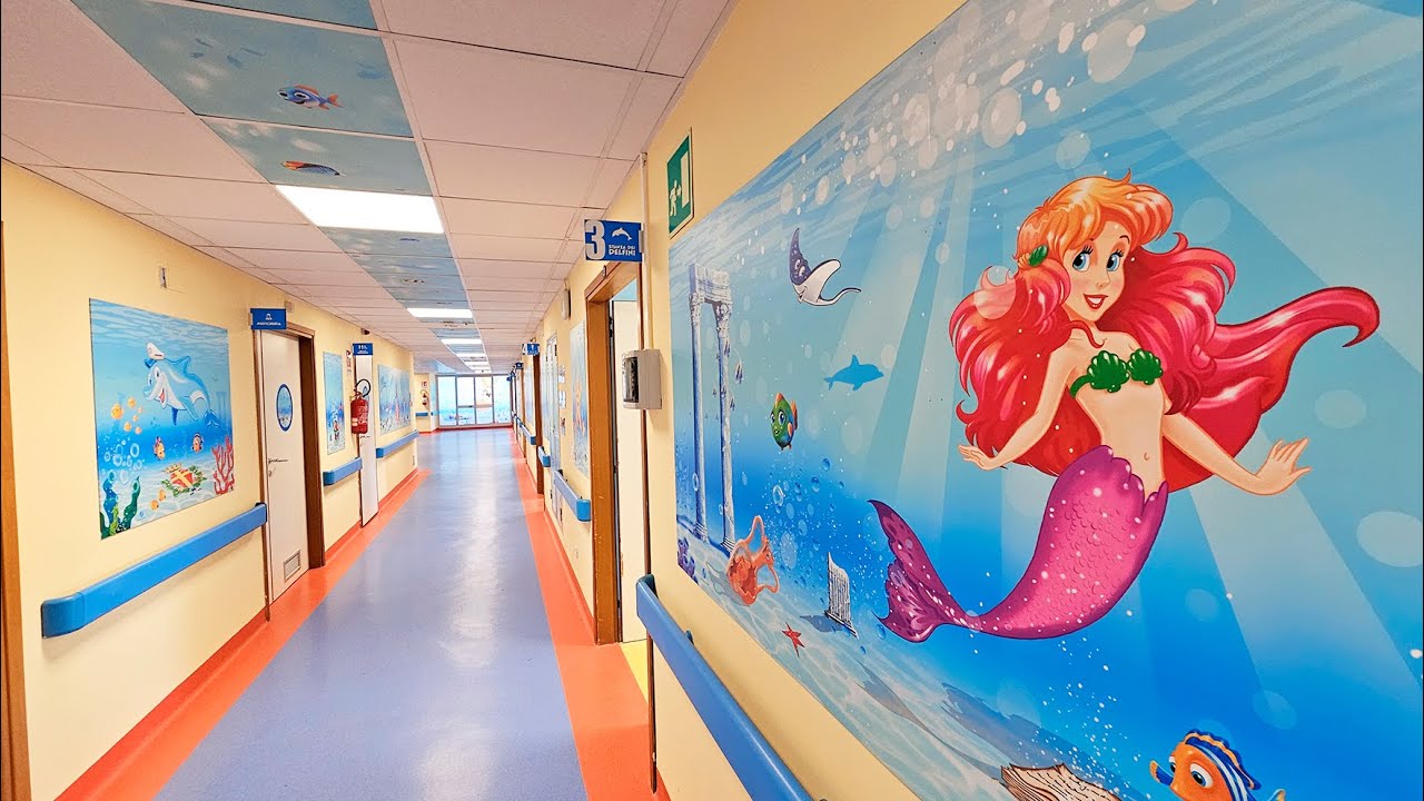 Il mare in corsia in pediatria al Policlinico di Messina