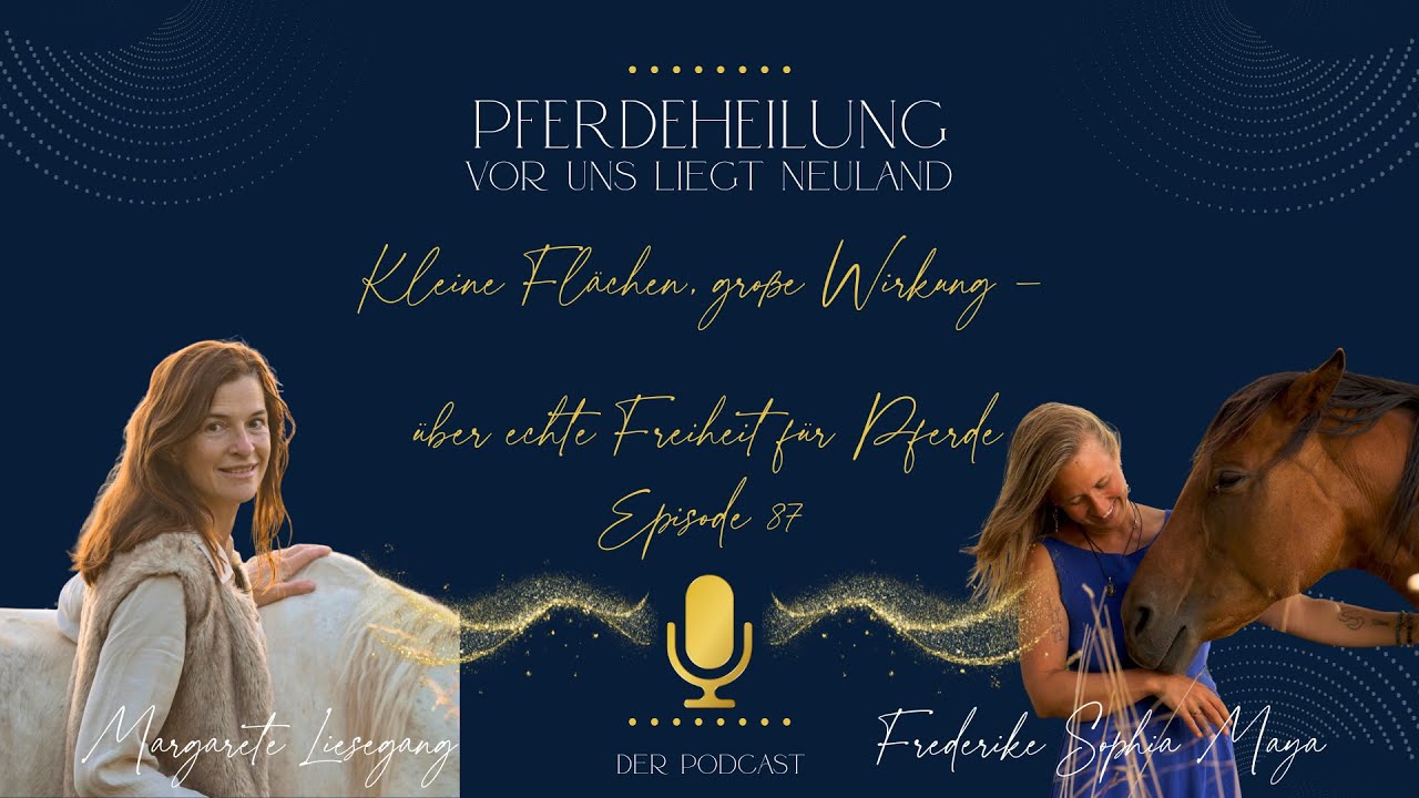 Kleine Flächen, große Wirkung – über echte Freiheit für Pferde | Margarete Liesegang und Frederike
