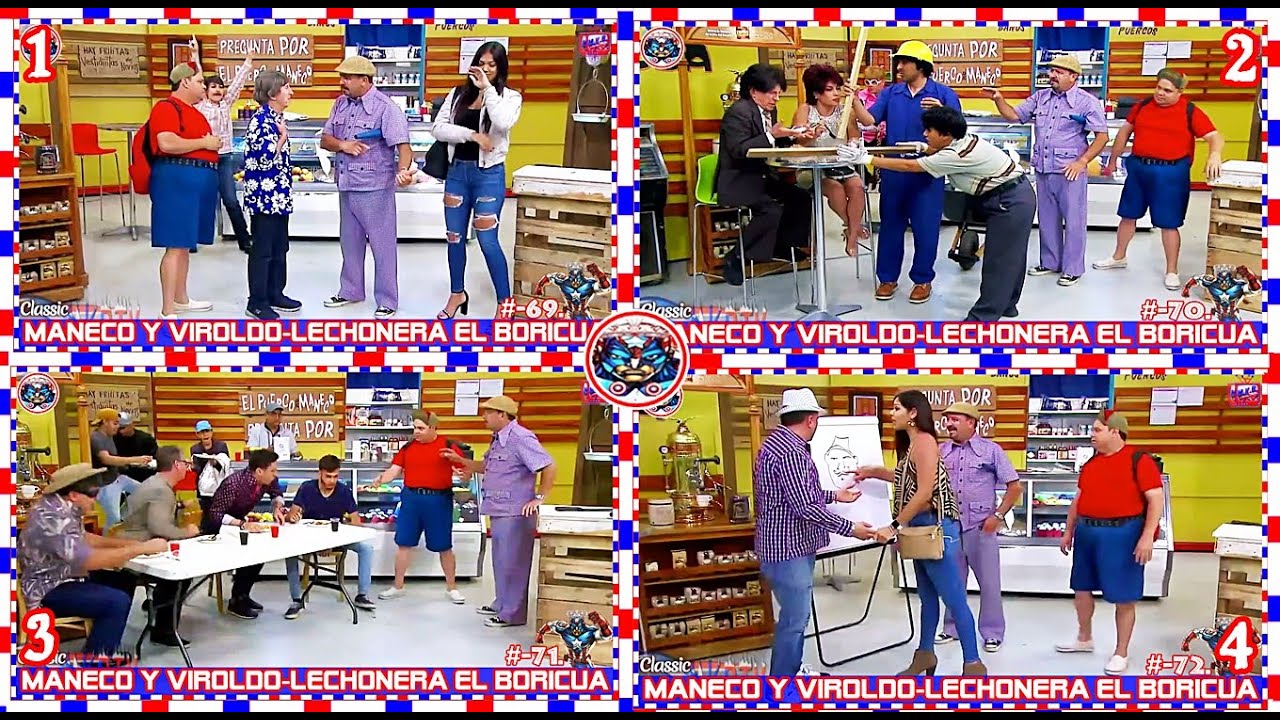 18-Lechonera El-Boricua Con-Maneco Y Viroldo.(x4 Caps)-{Completos 2019}-(:Comedia Boricua 2023:).🤣