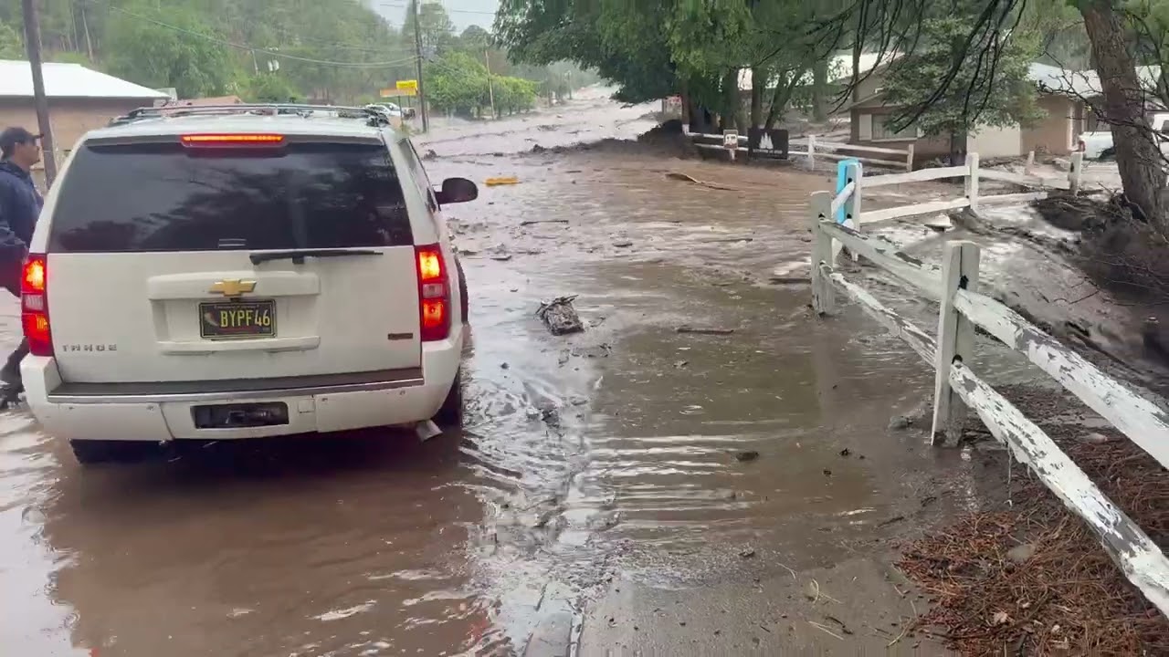 Ruidoso Flood: Rising Waters Engulf Home on Sudderth Dr.