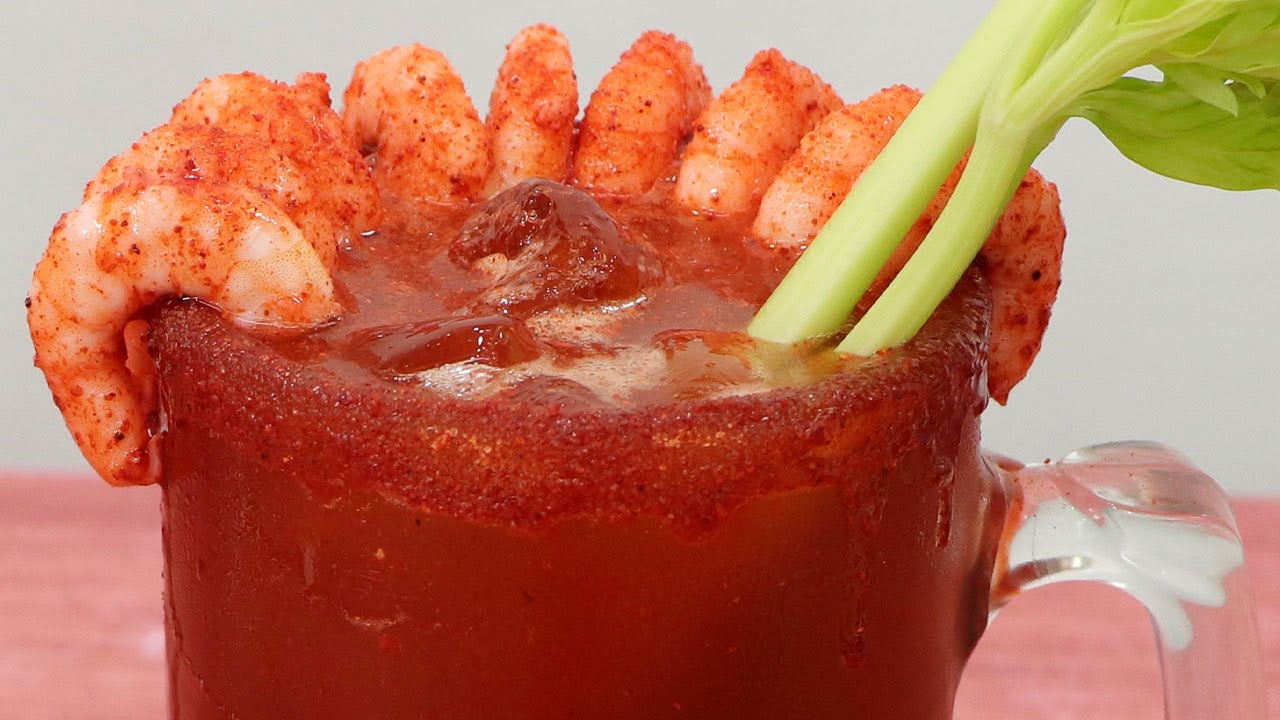 DELICIOSA MICHELADA CON CAMARONES