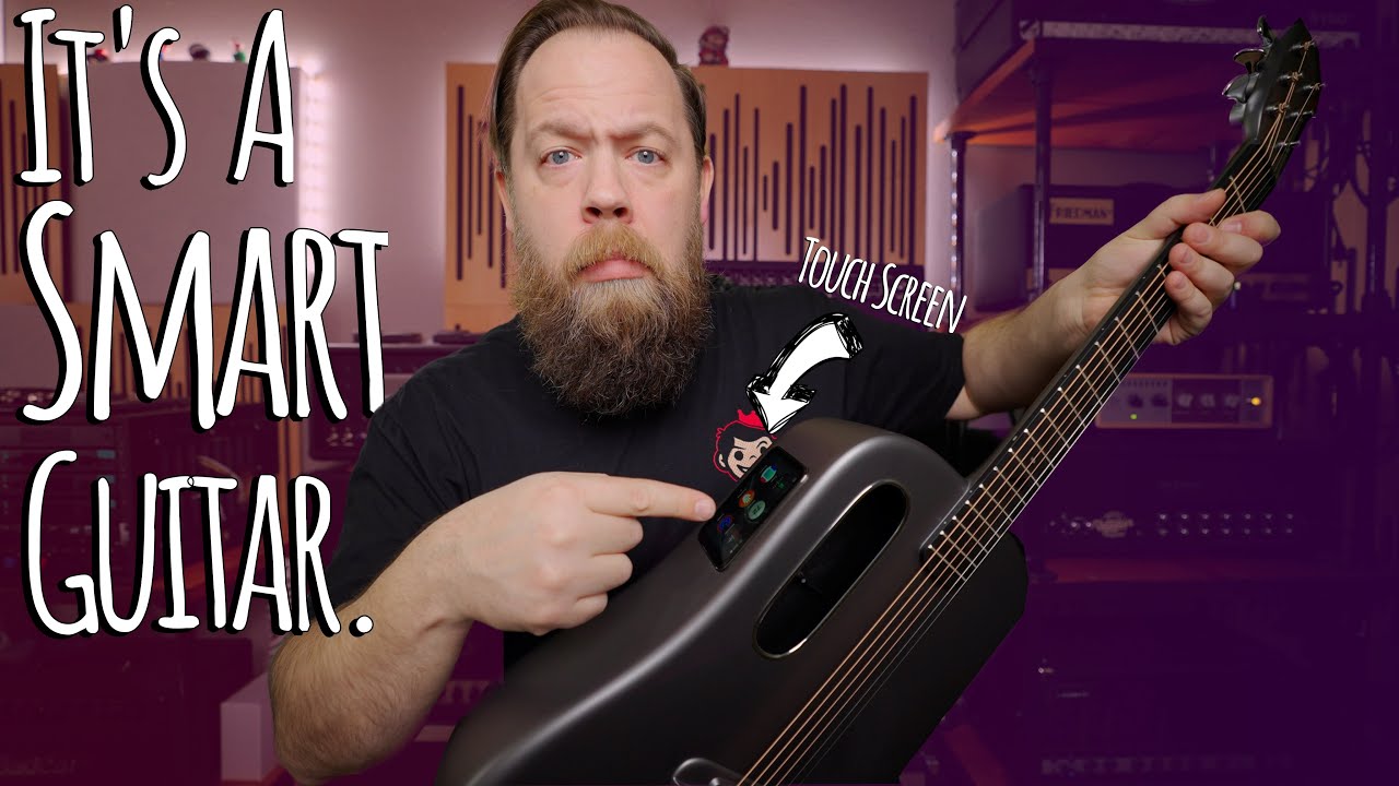 It's Got A.....Touchscreen? Lava Me3 Smart Guitar!