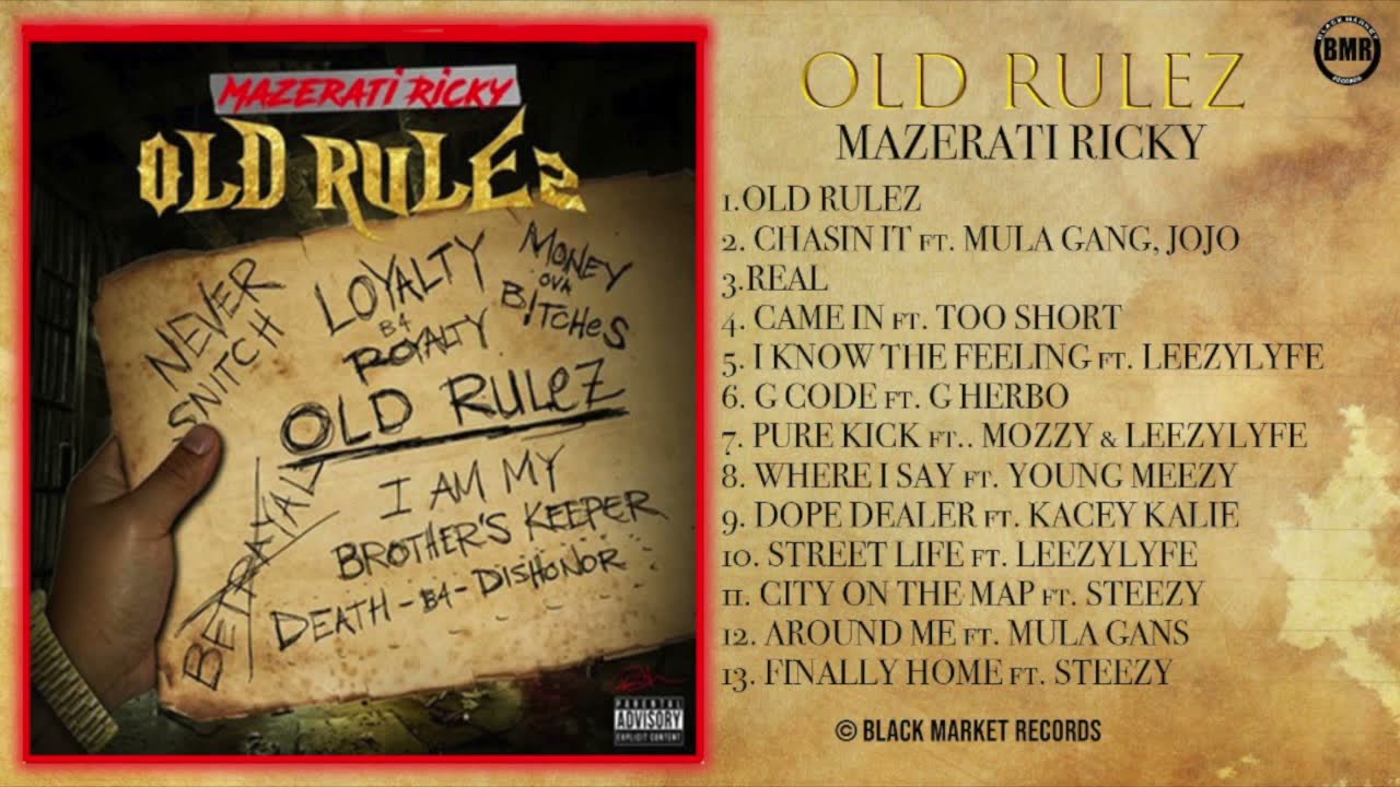 Old Rulez | Mazerati Ricky | Full Album
