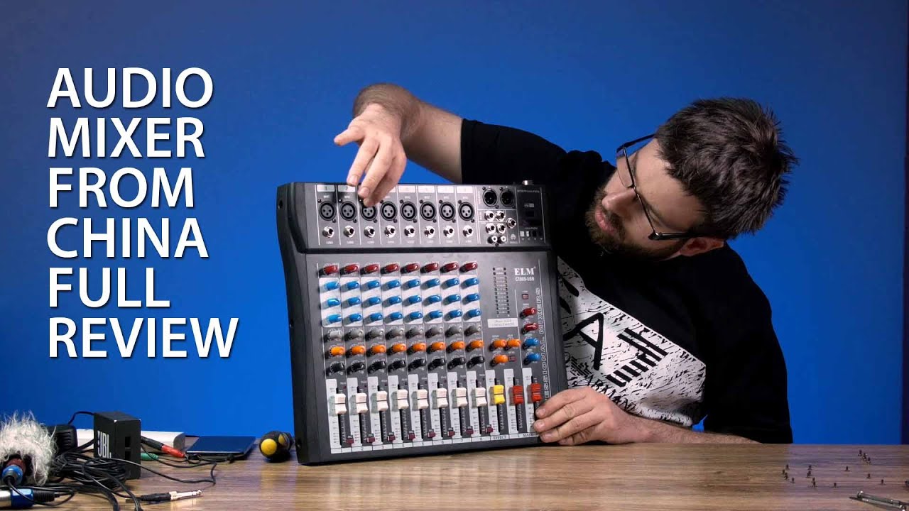 Mixer audio z Chin? - Zapomnieli podłączyć w środku przewod&oacute;w!? - modyfikacje, ukryte funkcje