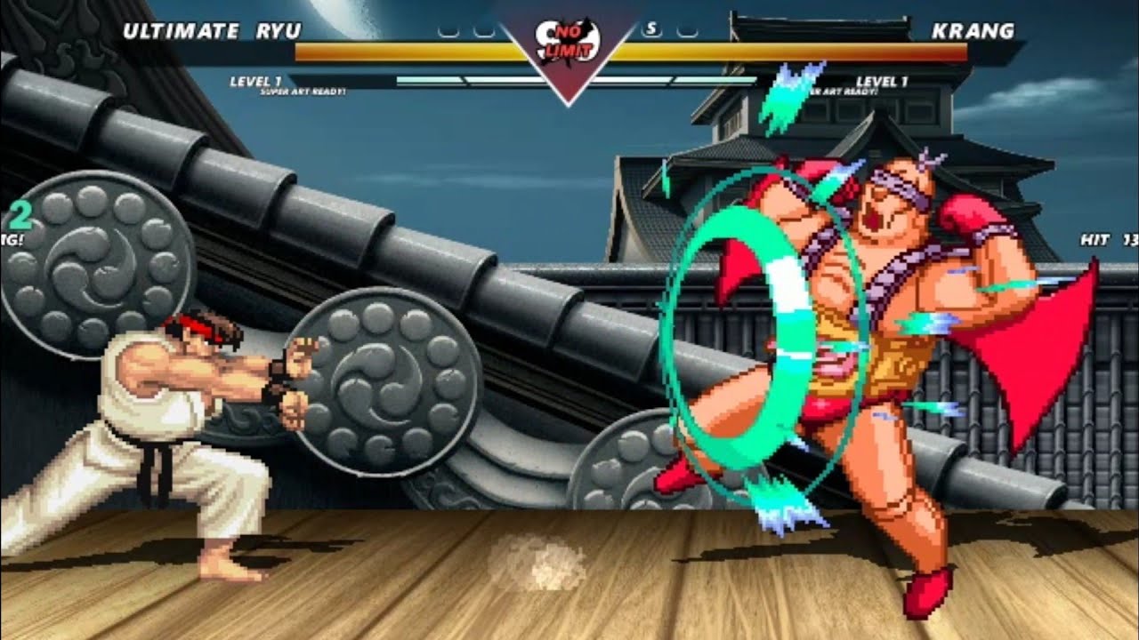 ULTIMATE RYU VS KRANG - VERY INCREDIBLY EXCITING FIGHT !