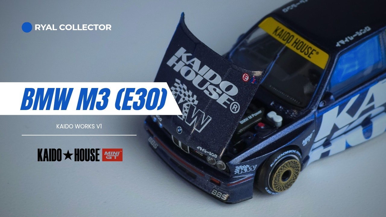 ¡El primer auto deportivo de la Serie 3¡ El BMW M3 E30 🇩🇪 de KAIDO HOUSE 🔥 ¡Un modelo increible!