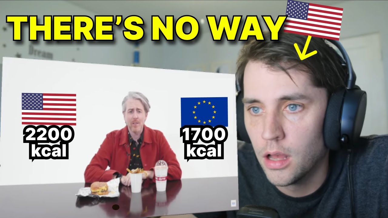 Our food has MORE CALORIES than Europe's?