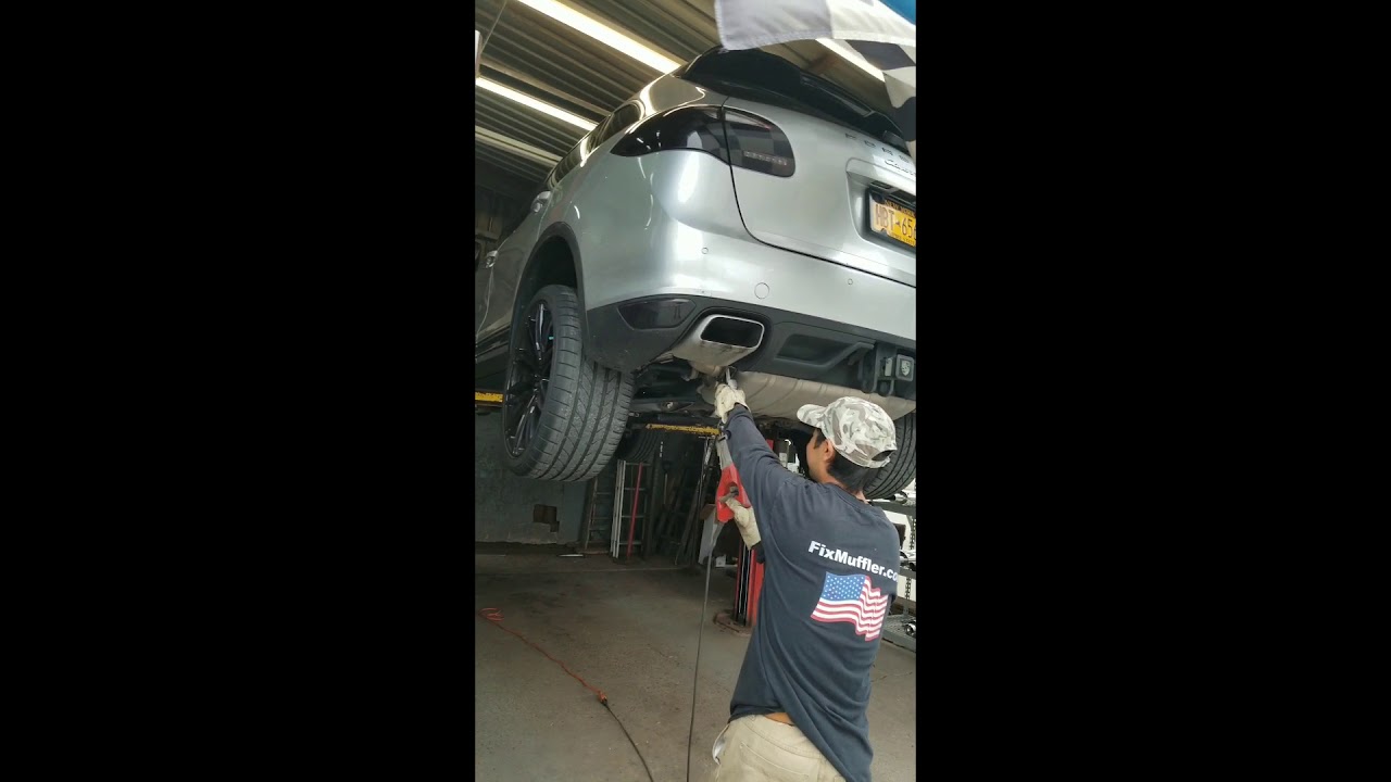 Cayenne S ( 958 ) Muffler Delete, Straight Pipes