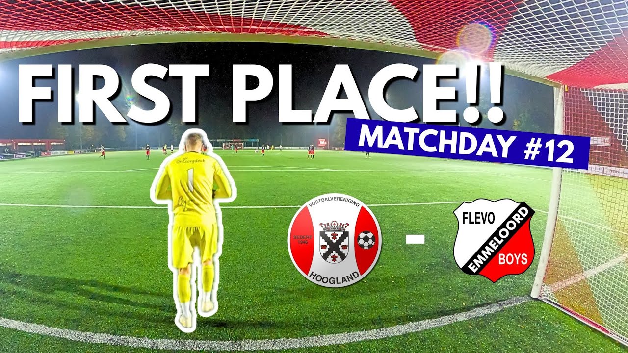 First Place after 3 INSANE Goals ⚽️ | Hoogland - Flevo Boys | Highlights