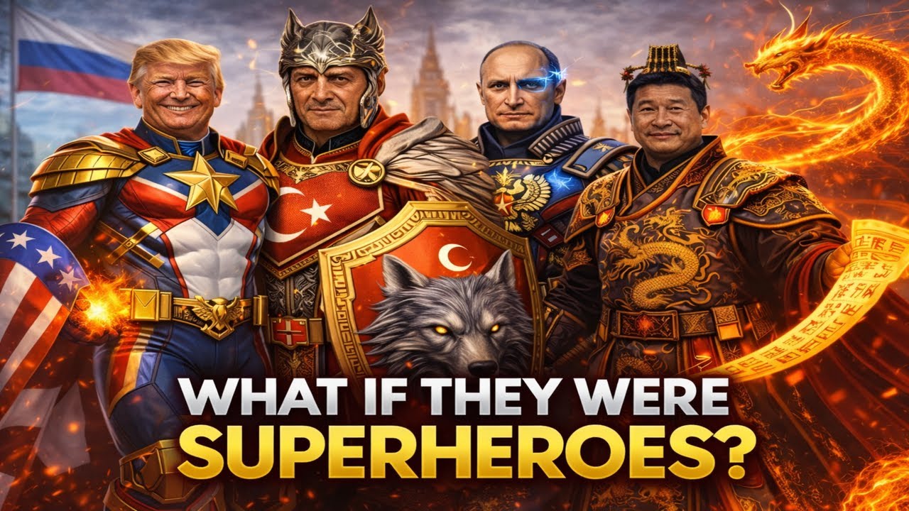 Country leaders are turning into superheroes — Thirty-One Countries #superhero #superheroes