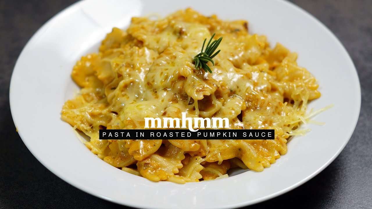 Pasta in Roasted Pumpkin Sauce | Mmhmm