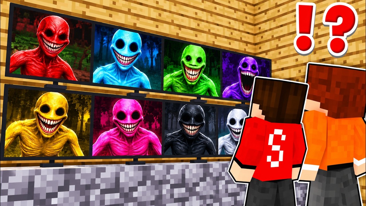 SPYING ON ALL THE VERITY ON HIDDEN CAMERAS in Minecraft!