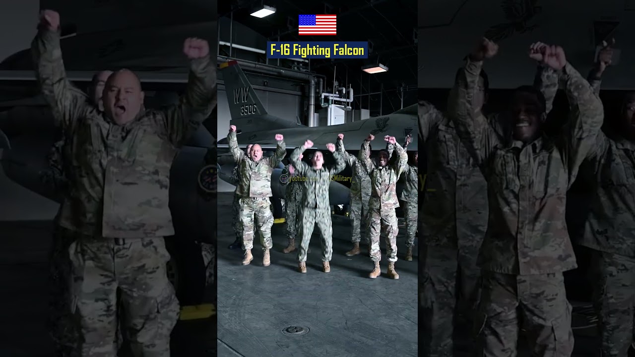 This Isn&rsquo;t Standard F-16 Hangar Conduct&hellip; So Why Are They Cheering⁉️