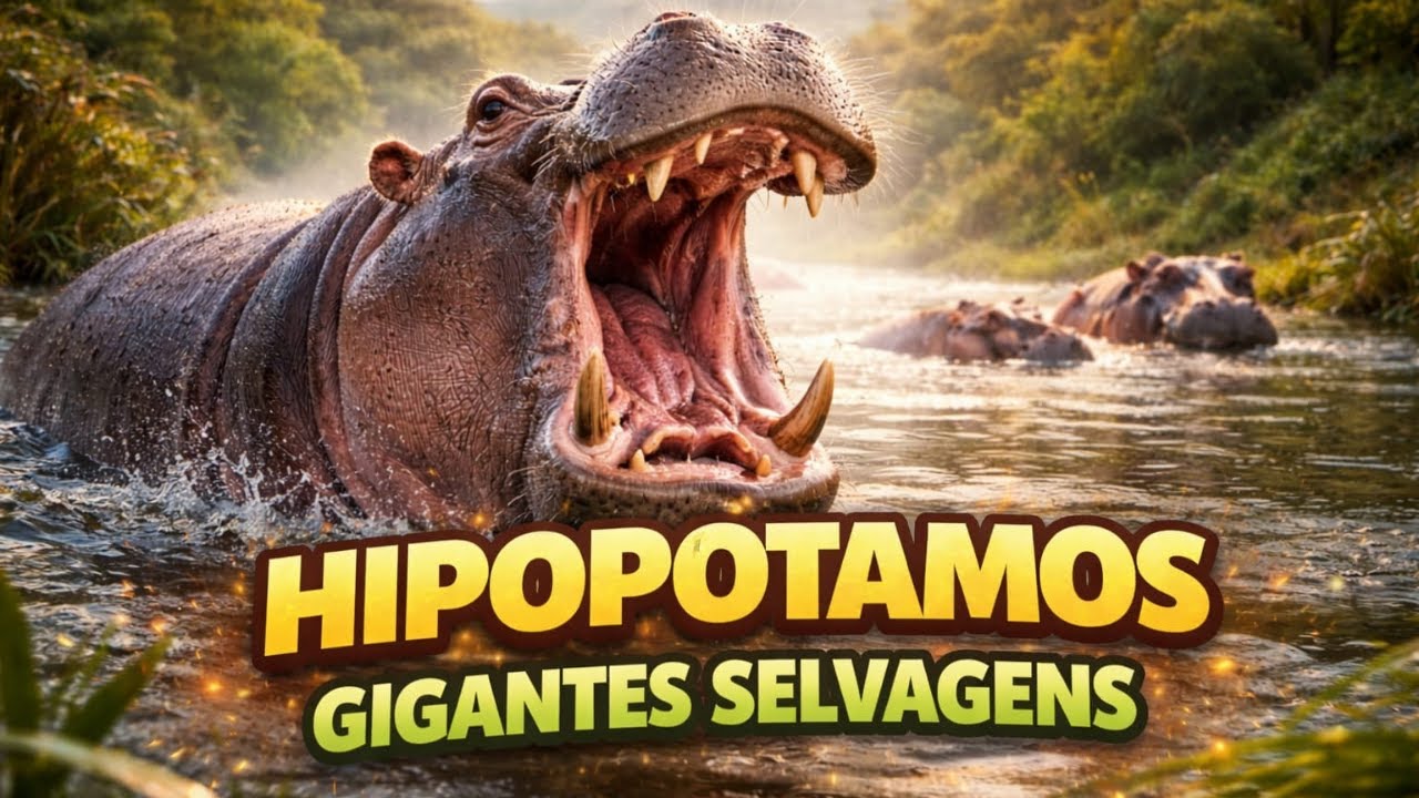 O REI DOS RIOS! Por que o Hipopótamo é Mais Perigoso que um Leão?