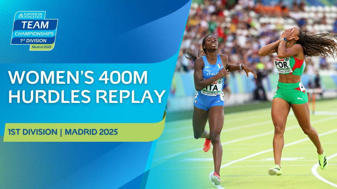 DRAMA off the last hurdle! 😱 Women's 400m hurdles replay | Madrid 2025
