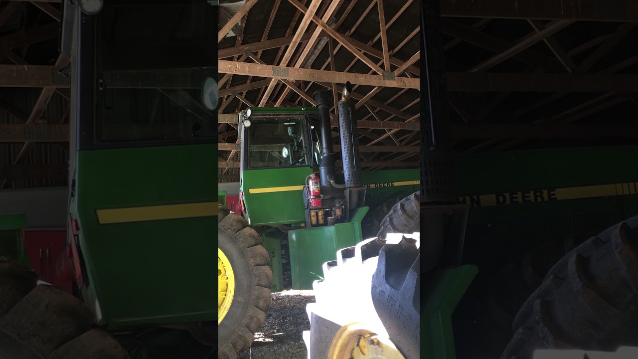 John Deere 8650 cold start