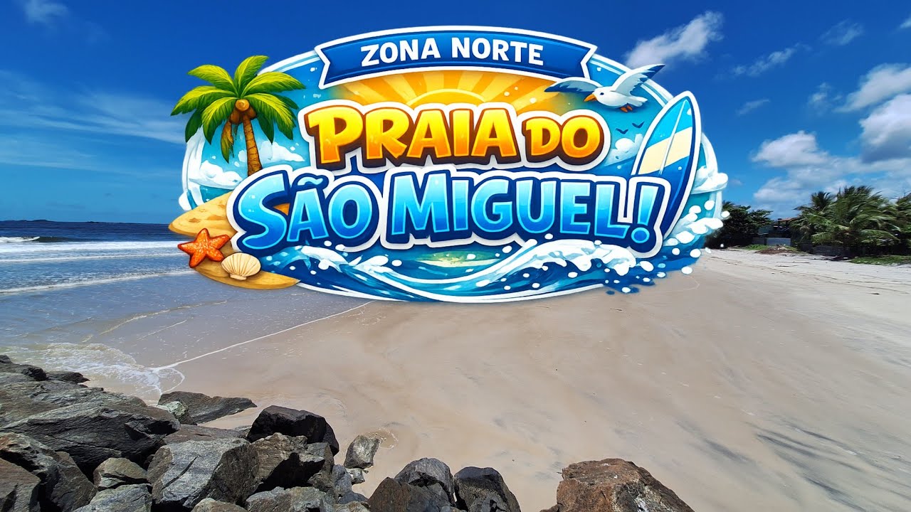 Praia de São Miguel Zona Norte: Guia Completo para sua visita! 😎☀️🌴🏄