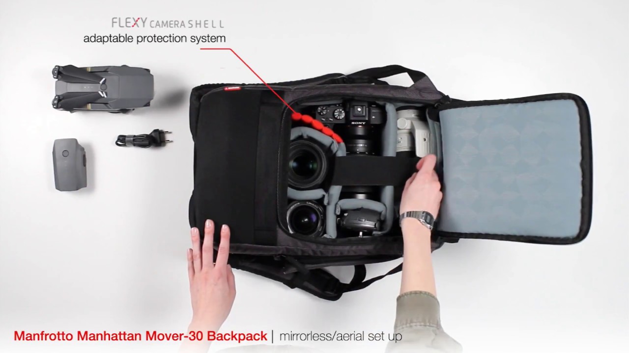 Manfrotto Manhattan Mover-30 Backpack for DSLR/CSC - Big capacity, compact pack