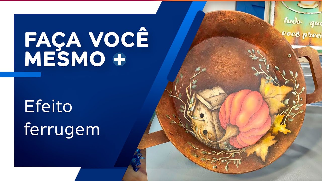Efeito ferrugem por Mara Fernandes