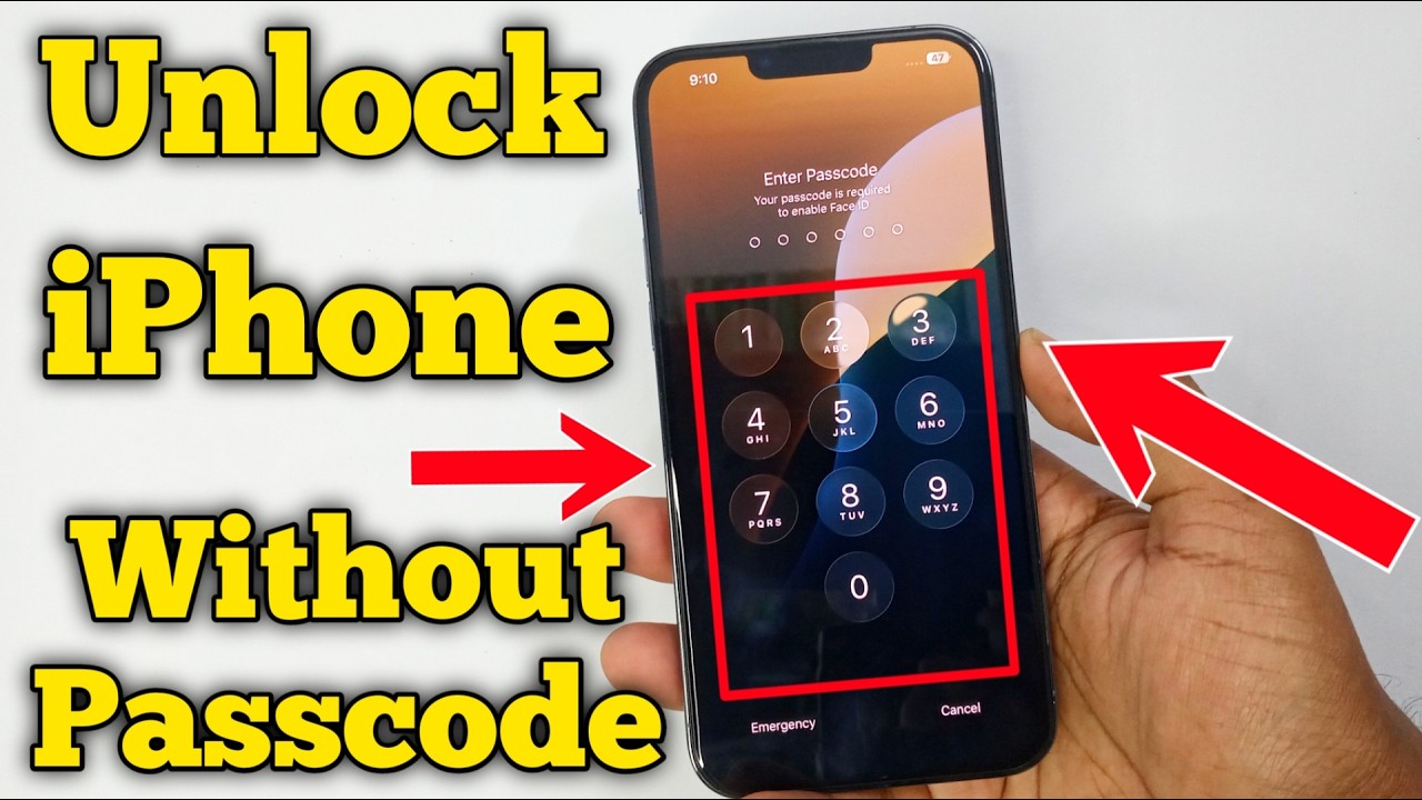 How To Unlock iPhone If Forgot Passcode 2026 Guide | Unlock iPhone Password Lock