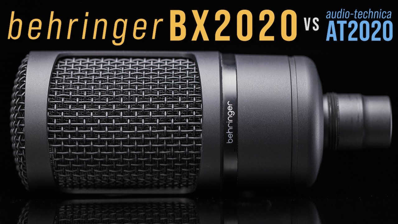 Behringer BX2020 Condenser Microphone Review / Test (VS Audio-Technica AT2020)