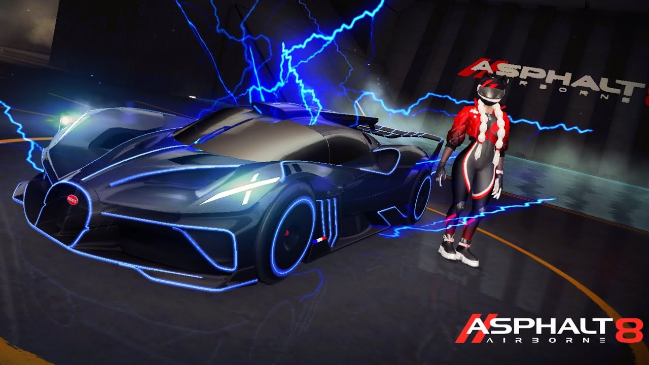 Asphalt 8 Bugatti Bolide Upgrade to Sportline Ultimate