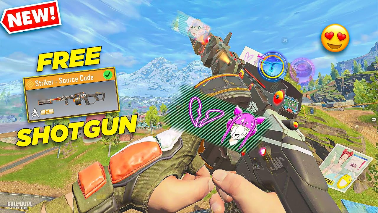 *NEW* FREE LEGENDARY STRIKER SHOTGUN 😍 IN COD MOBILE