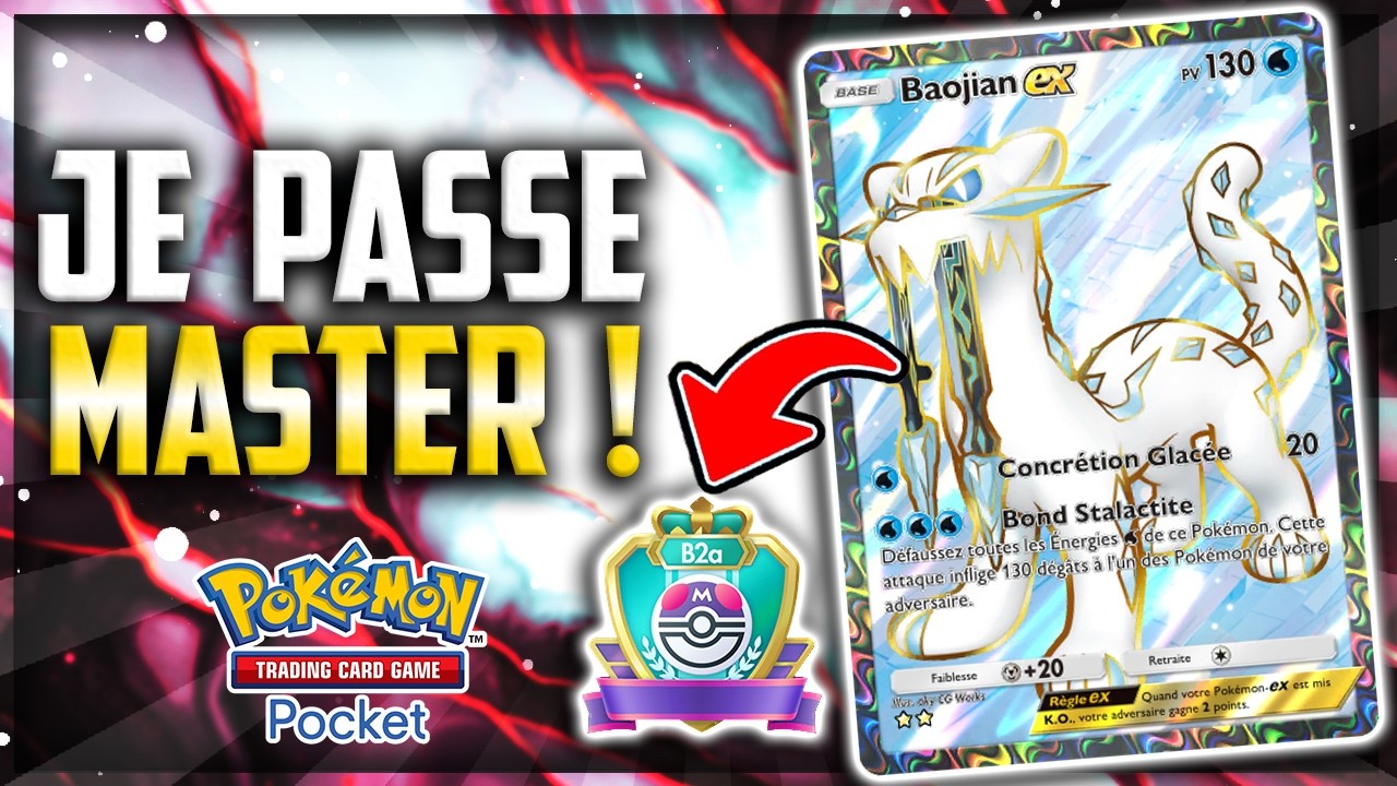 Ce DECK BAOJIAN m'a CARRY FACILEMENT jusqu'en RANK MASTER sur Pokemon TCG Pocket