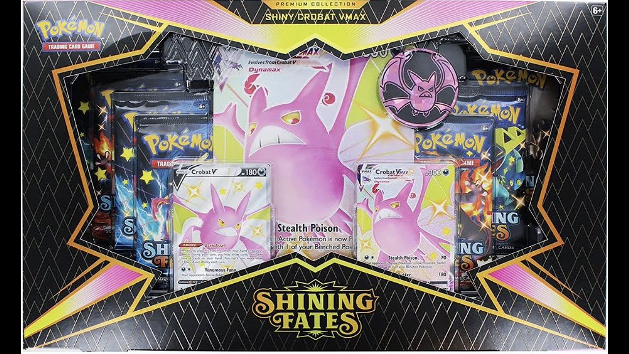 Shining Fates Shiny Crobat VMAX Box Opening