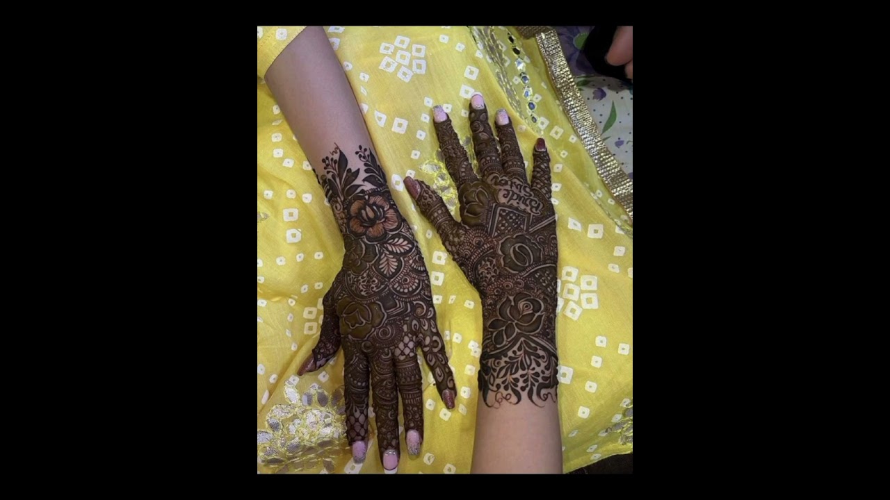 Best wedding and engagement mehendi @mehendibychesti97  