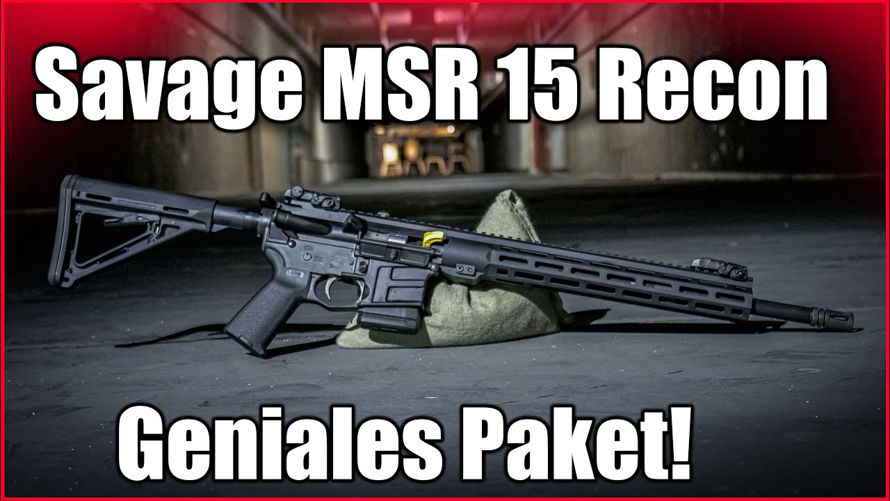 Savage MSR 15 Recon 2.0 - AR15 Made in USA - Kuma Deutsch - Feuertaufe