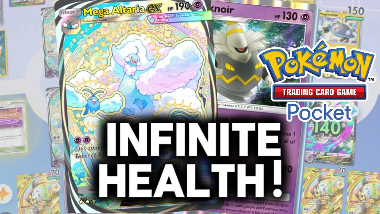 MEGA ALTARIA IS INVINCIBLE WITH DUSKNOIR! - Pokemon Pocket Ranked Deck Build