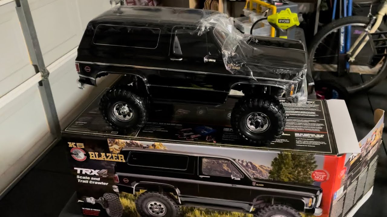 Traxxas trx4 blazer cheap brushless and upgrades