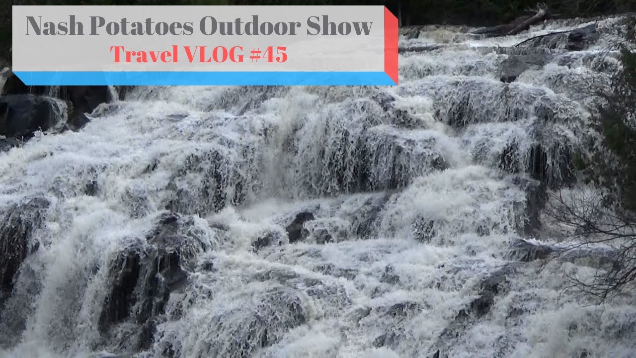 Waterfalls in the Ottawa National Forest of Pure Michigan