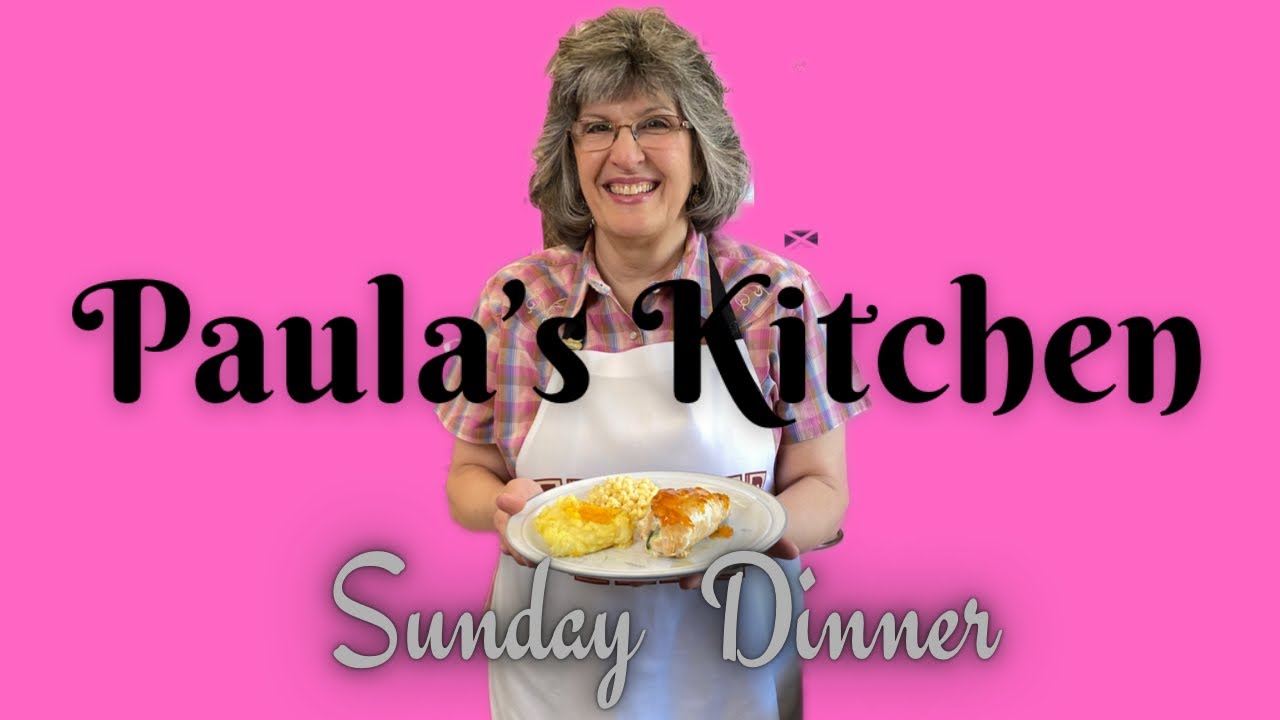 Paula's Kitchen by Request:  Chicken Apricot & Volcano Potatoes