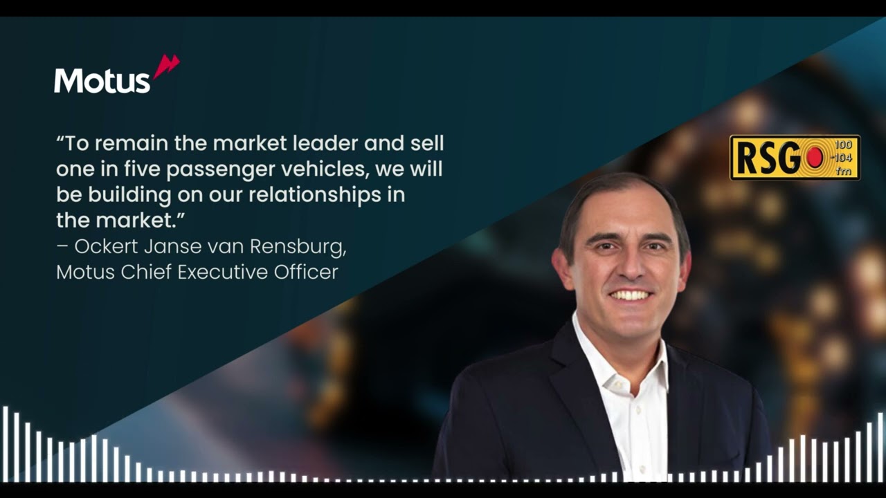 Motus CEO Ockert Janse van Rensburg on RSG on 27 February 2025