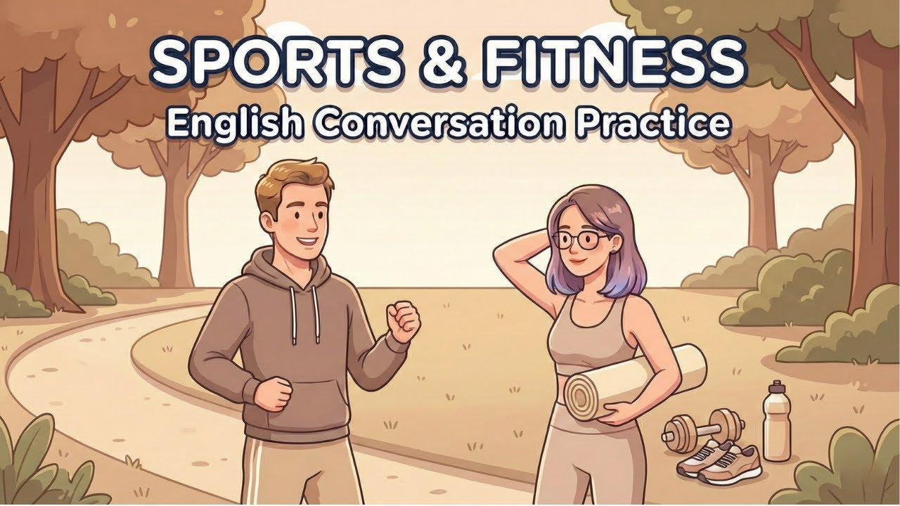 Sports & Fitness English Vocabulary | Exercise, Health & Athletic Activities for IELTS Students