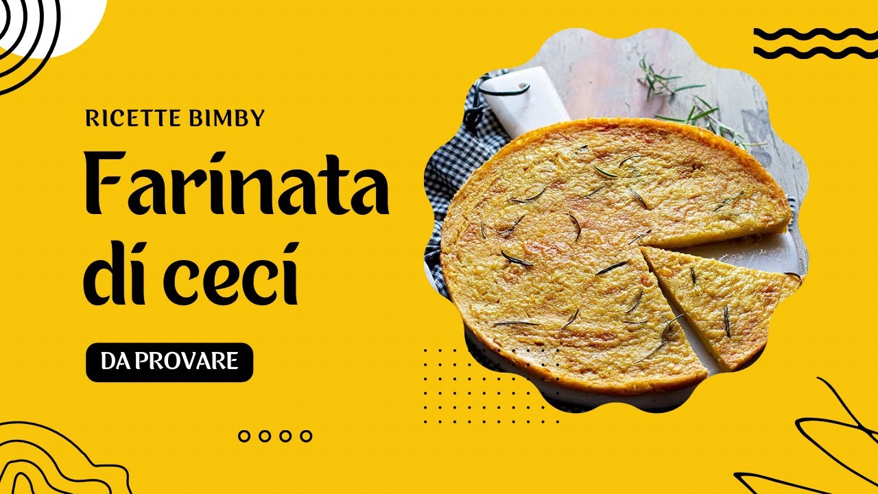 BIMBY TM6, FARINATA DI CECI! (SPOILER: TRASFORMO I CECI IN FARINA)