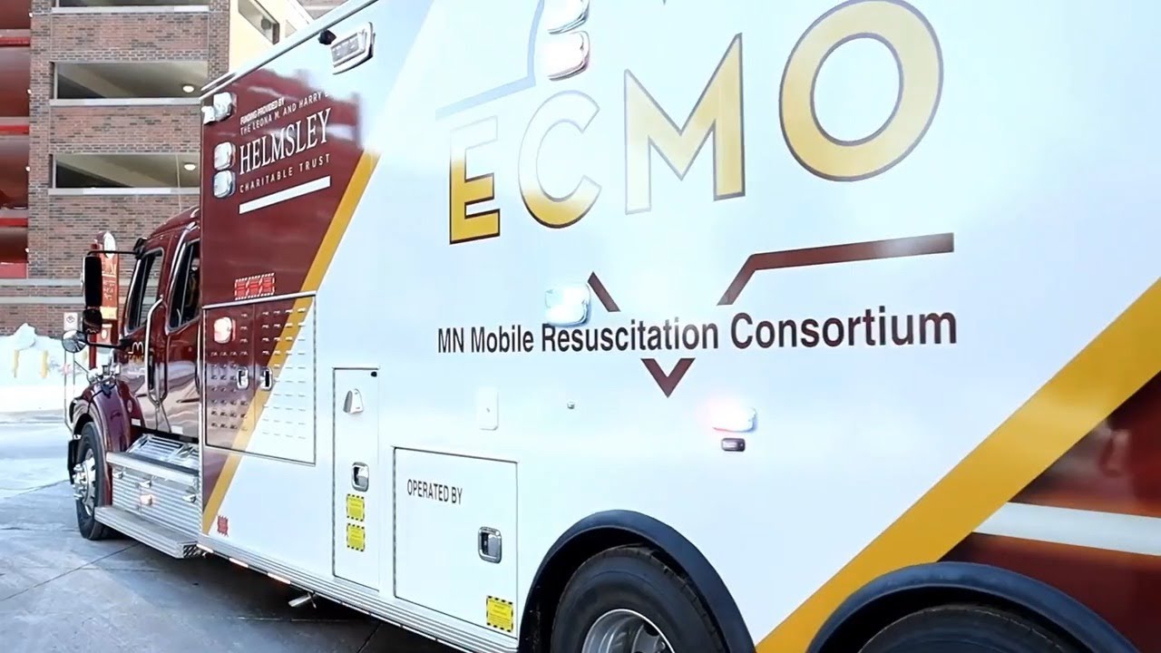 #ECMO truck in Minneapolis