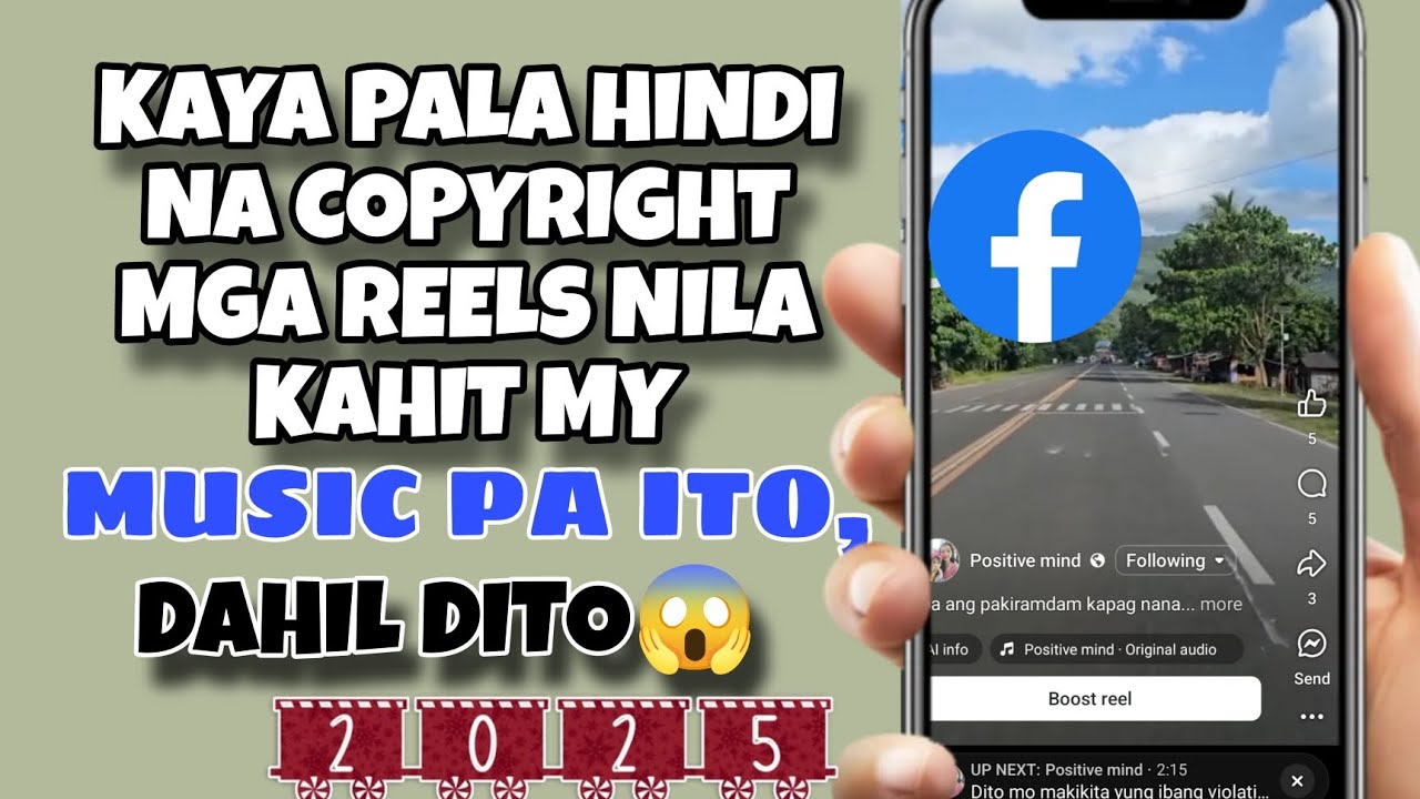 Paano mag edit ng reels video na hindi na copyright sa Facebook?@Positivemind-i4m