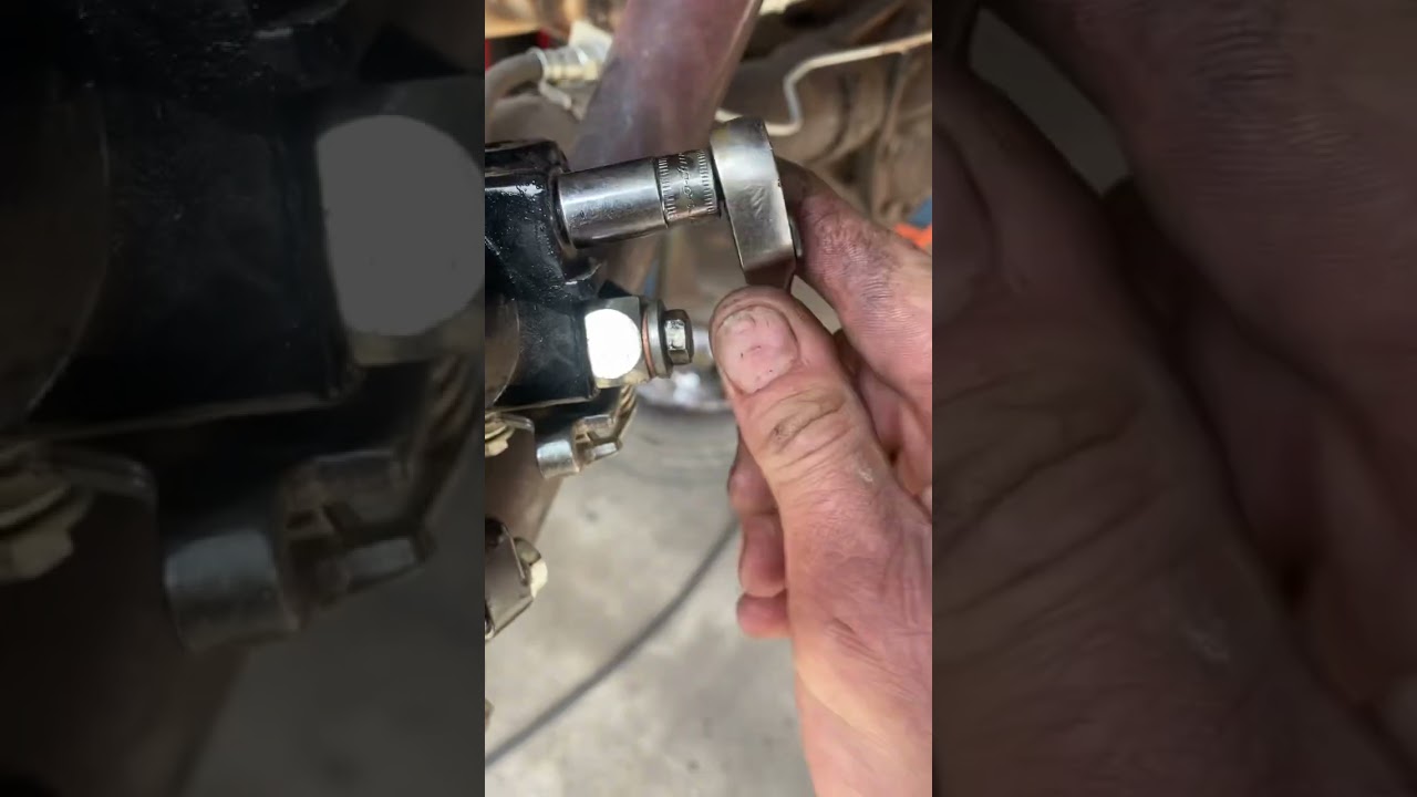 Caliper switch and gravity bleed