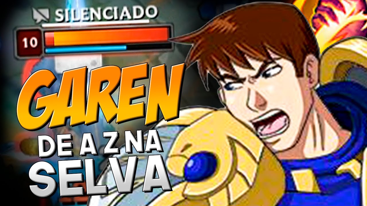 JOGUEI TRYHARD DE GAREN PREDADOR NO GOLD, TÁ BUFADÃO! | DE A-Z NA SELVA | GAREN