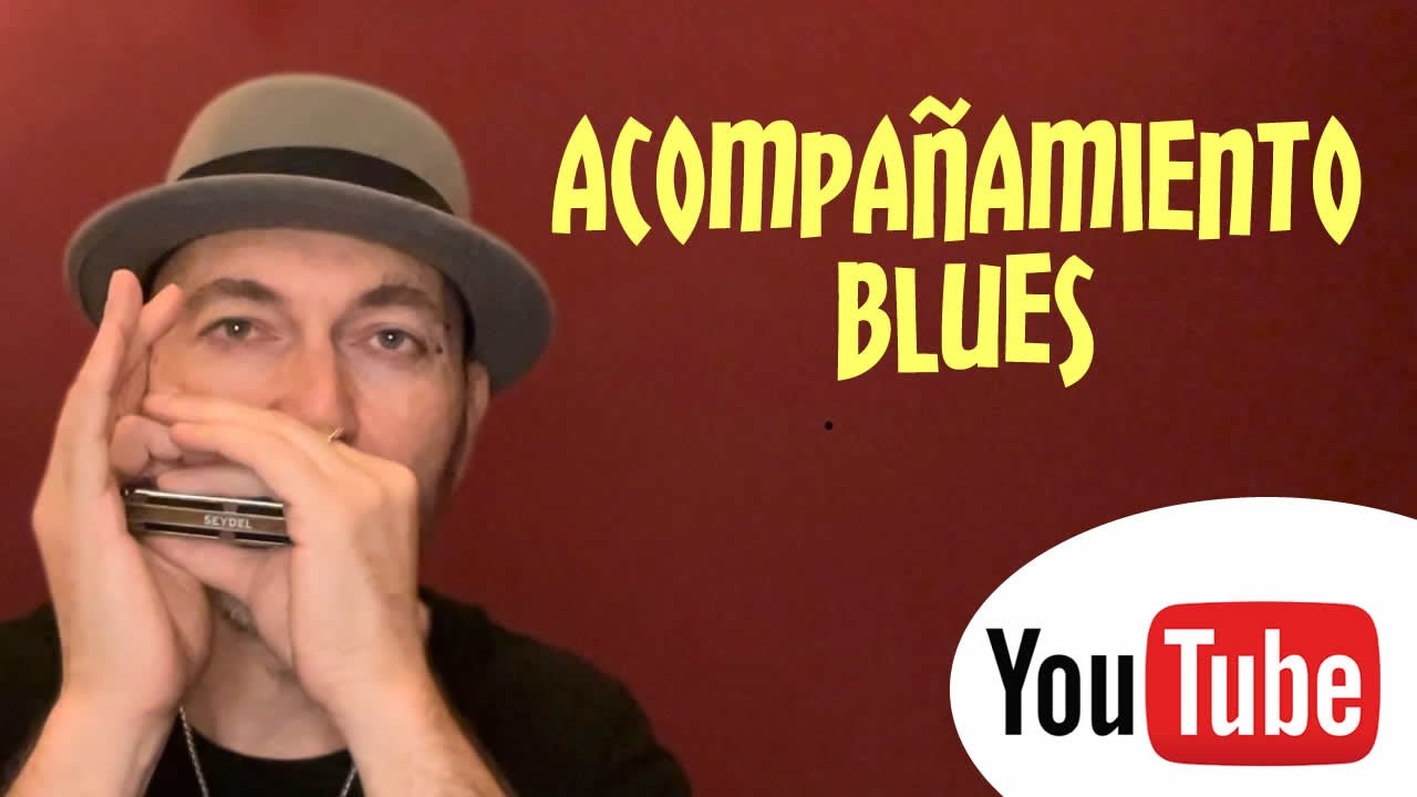 Acompañamiento de blues con ARMÓNICA EN C