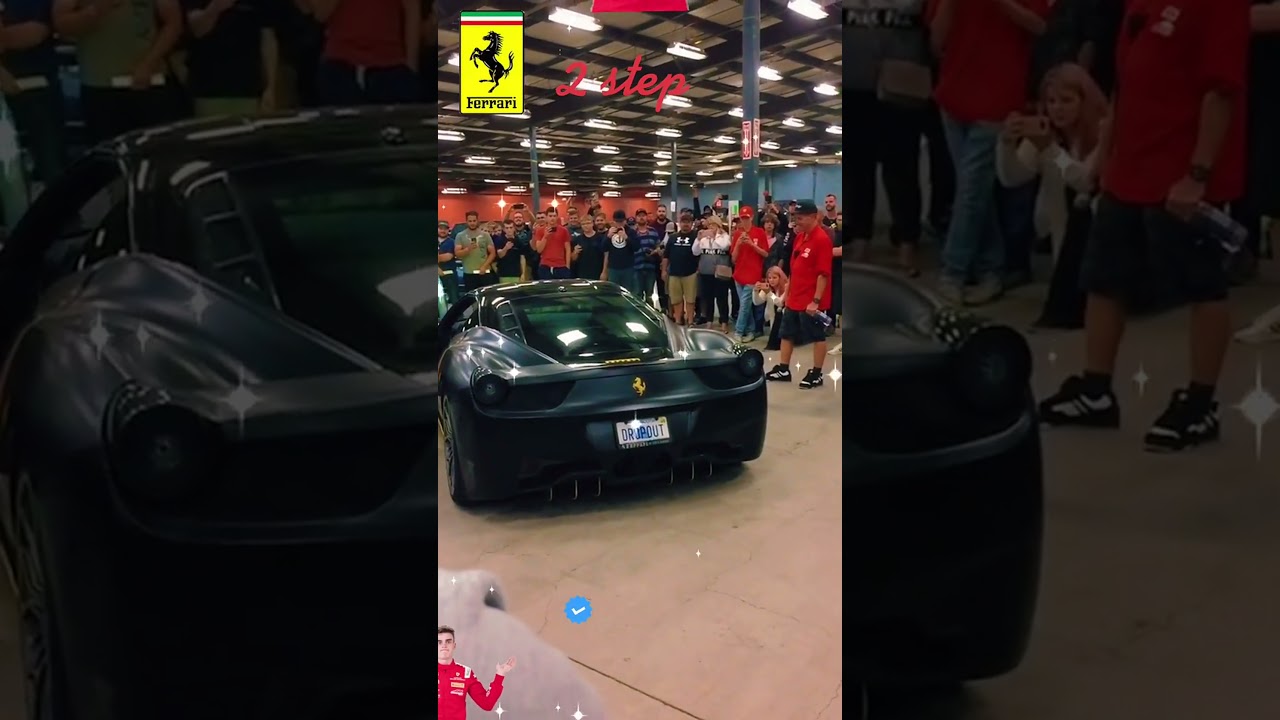 Ferrari power unleashed #bigturbo #crazypower #carevent #supercar #hp #italian